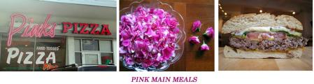 Delicous Pink Main Meals for our Pink Pups Pawty